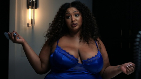 Zatima's Sexiest Scenes with Nzinga Imani. Sexy, bbw, big cleavage. 1005336