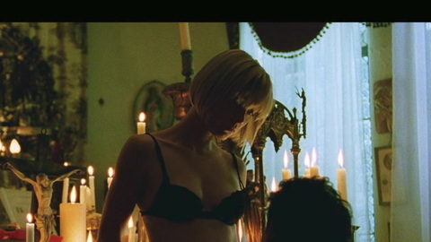 Sexiest Scenes of Lisa Ramos from Man on Fire. Sexy, Underwear, black bra, blonde. 987017