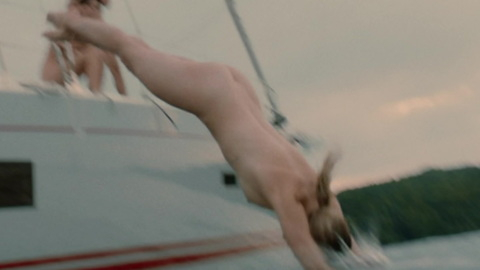 Alicja Stec from #BringBackAlice Naked. Breasts, Butt, Skinny Dipping, boat. 987197