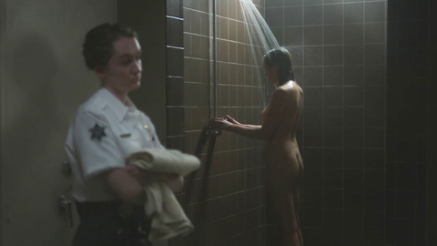 Elizabeth Olsen Nude in Love & Death. Breasts, Butt, A-list, guard. 988138