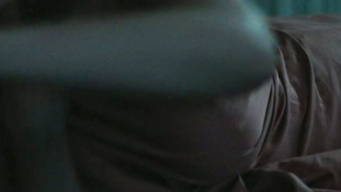 Hottest Elizabeth Olsen Scene in Love & Death. Sexy, bed sheets, in bed. 987908