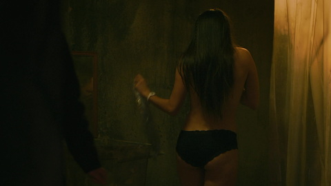 Chase Sui Wonders in City on Fire (2023) Underwear Back Towards Camera Black Panties 988278