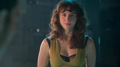 Sexiest Carina Conti Scene in Good Trouble. Sexy, black bra, cleavage. 988537