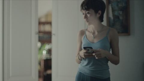 Zoe Stein in The Invisible Girl (2023) Sexy Nipple Outline Pokeys 988494