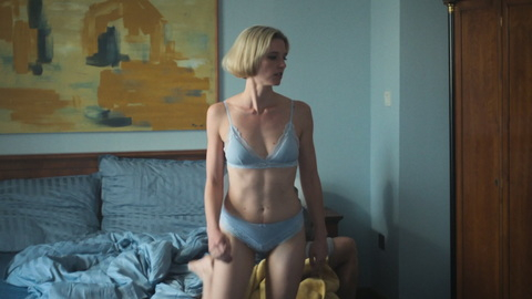 Hottest Ingrid Von Weizendorff Scenes. Underwear, blonde, blue bra. 988545