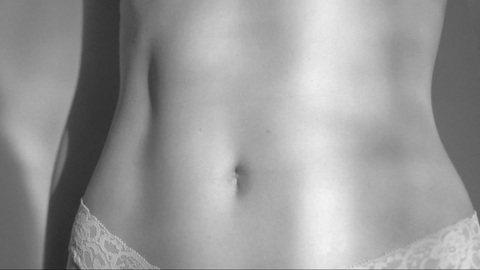 Sexiest Scenes of Alicia from Venus. Underwear, black and white, close-up. 988613