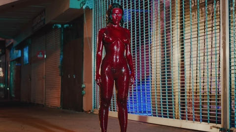 Doja Cat Naked as Self. Breasts, Music Video, Musician. 989613