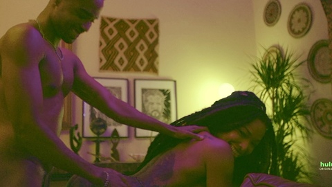 Nudes of Lorraine from Three Ways. Butt, Black, back tattoo. 997080