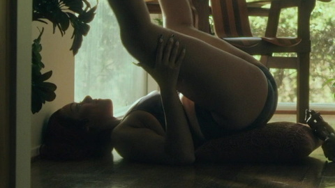 Hottest Cathy Montgomery Scenes. Sexy, Underwear, floor, legs up. 990543