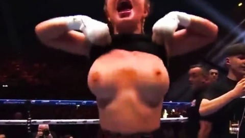 Self from Kingpyn Boxing Naked. Breasts, blonde, boxer. 990173