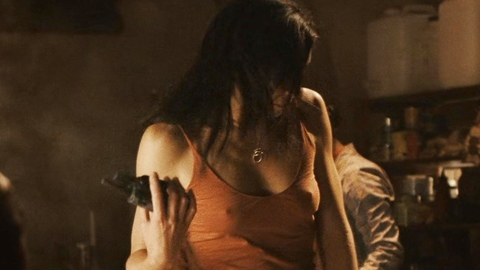 Sexiest Claudia Karvan Scene in Daybreakers. Sexy, brunette, hard nipples. 990343