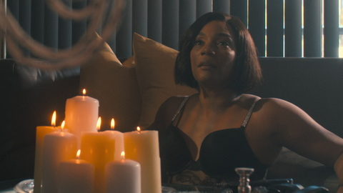 Hottest Detective Danner Scenes. Sexy, Underwear, black bra, candles. 990951
