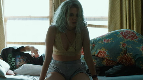 Hottest Saoirse-Monica Jackson Scene in The Flash. Underwear, bed, blue hair. 991394