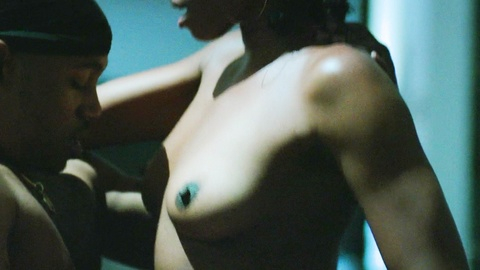 Adrienne Walker Nude as Shanti 'Showstopper' Page. Breasts, Black, braids. 991556