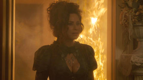 Sexiest Anne Bonny Scenes. Sexy, breasts pushed up, brunette. 993124