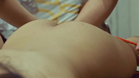 Angela Morena Naked as Eunice. Butt, Sexy, Underwear, close-up, lying on stomach. 993555