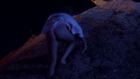 Heather Cruikshank Nude in The Hot Spot. Butt, climbing hill, nighttime. 993970
