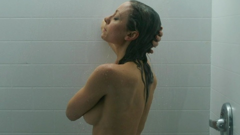 Hottest Michelle Miller Scenes. Sexy, covering breast with arm, shower. 994041