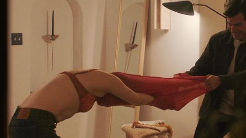Sexiest Scenes of Whitney Siegel from The Curse. Underwear, A-list, bedroom. 994655