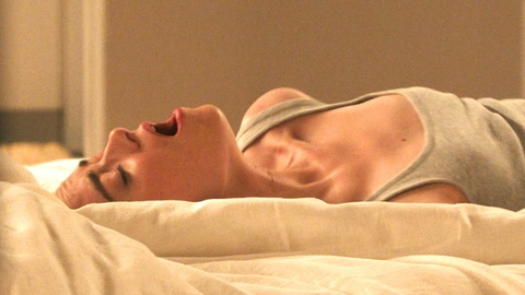 Sexiest Whitney Siegel Scenes. Sexy, SFW, gray tank. 994186