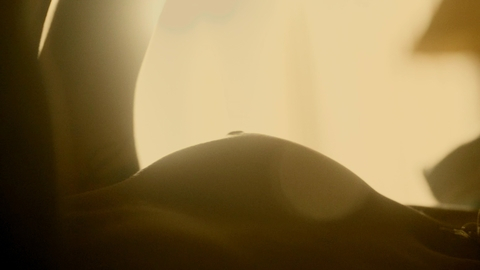 Nudes of Darby Hart from A Murder at the End of the World. Breasts, bright, close up. 994704