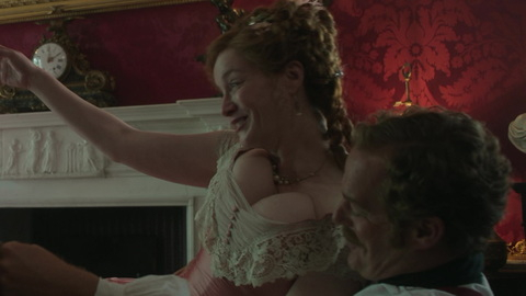 Sexiest Scenes of Mrs. St. George from The Buccaneers. Sexy, big cleavage, period piece. 994337