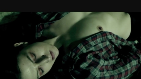 Kelli-Anne Harris Nude in Beneath the Old Dark House. Breasts, Horror, lying on back. 994558