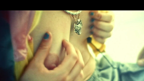 Angèle Metzger Naked as Jane. Breasts, hand on breasts, necklace. 994611