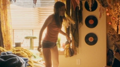 What Comes Around's Sexiest Scenes with Grace Van Dien. Underwear, bedroom, panties. 994674