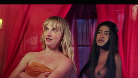 Myah White Naked in Dead Man's Hand. Breasts, Sexy, Black, fake breasts. 995029