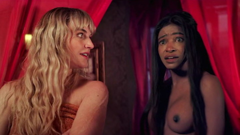 Myah White Nude as Philly. Breasts, Sexy, Black, fake breasts. 995030
