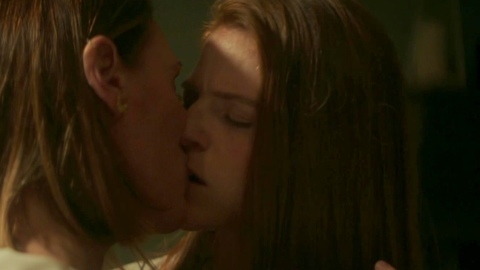 Hottest DS Kirsten Longacre Scenes. Lesbian, 2 women kissing, kissing. 995943