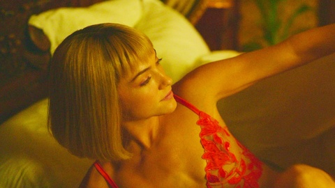 Sexiest Violett Beane Scene in Death and Other Details. Sexy, Underwear, SFW, blonde. 996997