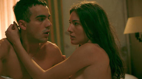 Candela González Nude in Caged Wings. Breasts, Sexy, brunette, hard nipple. 996364
