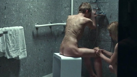 Magdalena Cielecka Nude in Anxiety. Butt, bathroom, being washed. 996832