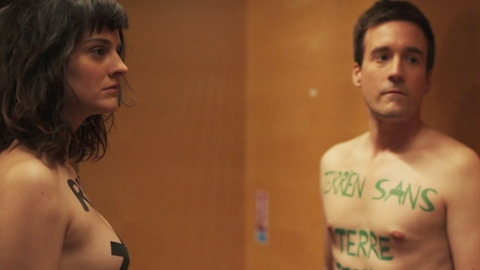 Hottest Cactus Scenes. Sexy, tape over breasts, tape over nipples. 997647
