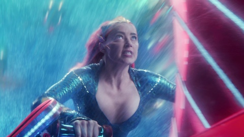 Sexiest Amber Heard Scene in Aquaman and the Lost Kingdom. Sexy, SFW, cgi. 997741