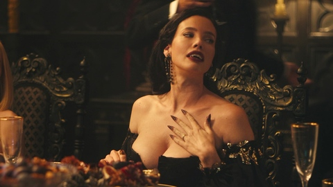 Sexiest Stephanie Corneliussen Scene in The Invitation. Sexy, brunette, cleavage. 997909
