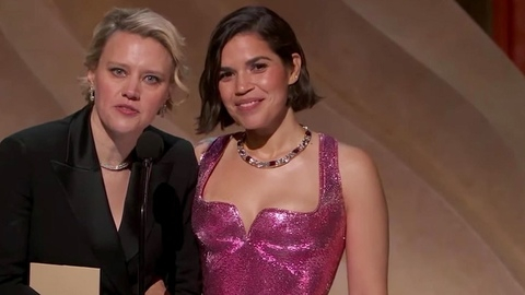 The Oscars's Sexiest Scenes with America Ferrera. Sexy, SFW, cleavage. 998166