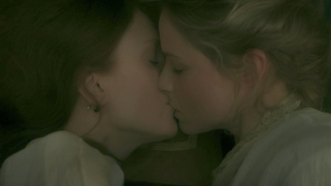 Sexiest Mary Villiers Scenes. Lesbian, SFW, kiss. 999418