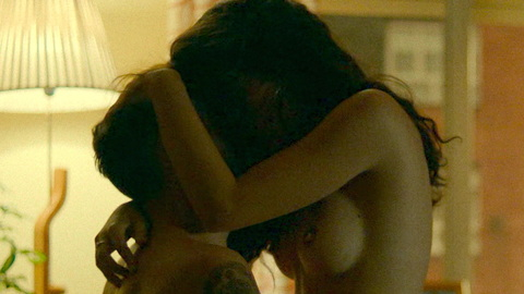 Claudia Traisac Nude as Bea. Breasts, Sexy, couch, hugging. 999572