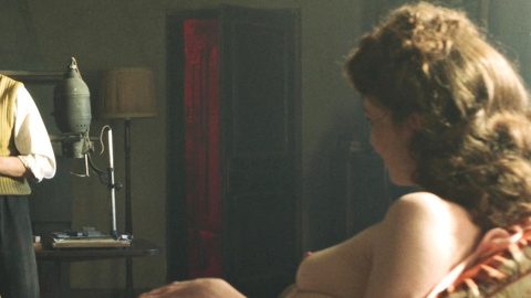 Basia from We Were the Lucky Ones Naked. Breasts, left breast, nude. 999587