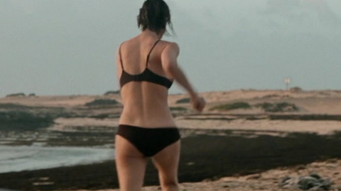 Hottest Nora Arnezeder Scene in American Star. Bikini, beach, black bikini. 1000016