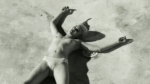 Nudes of Vivian / Martha / Ruth / Rebecca from Kinds of Kindness. Breasts, Sexy, Underwear, black and white, bleach blonde hair. 1004040