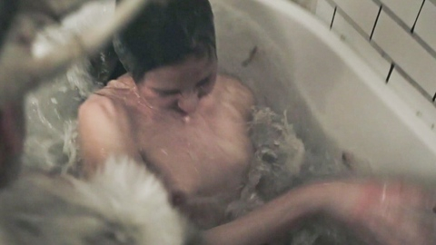 Nudes of Nina (as Karina Bezell) from Silence of the Prey. Breasts, bathroom, bathtub. 1000476