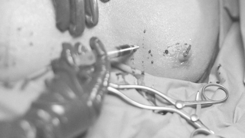 Nathalie Richard in She Is Conann (2023) Breasts Prosthetic Black And White Breasts 1000874