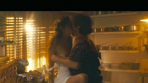 Clara Ponsot Nude as Lola. Breasts, cake, food. 1001468