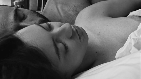 Julieta Segura Nude as Her. Breasts, b&w, black and white. 1001498