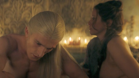 Madam Sylvi from House of the Dragon Naked. Breasts, Sexy, brothel, brunette. 1001825