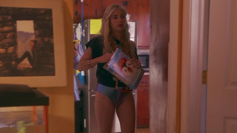Hottest Emma Roberts Scene in Space Cadet. Underwear, blonde, legs. 1002026